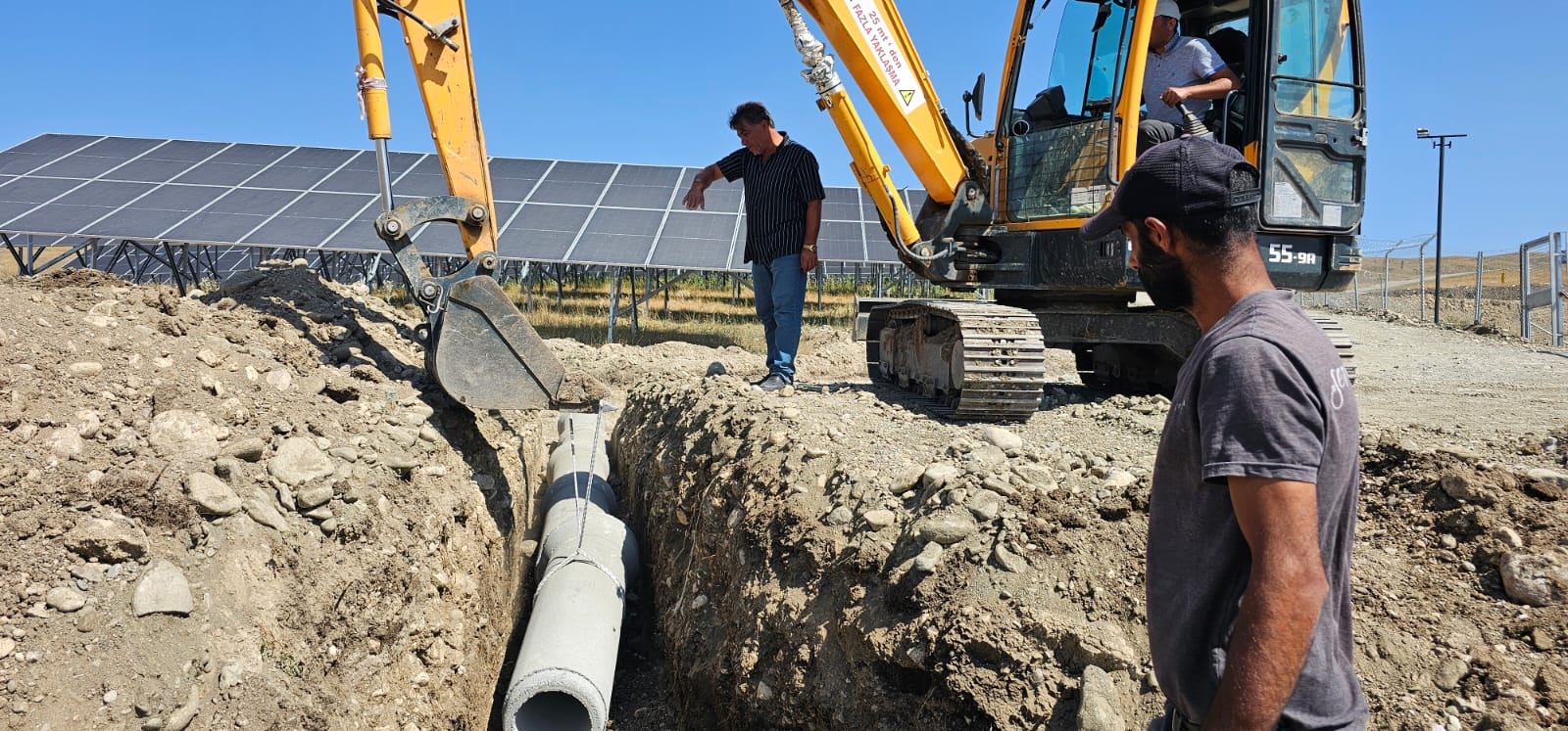 Eleşkirt GES Projesi Boru Hattı