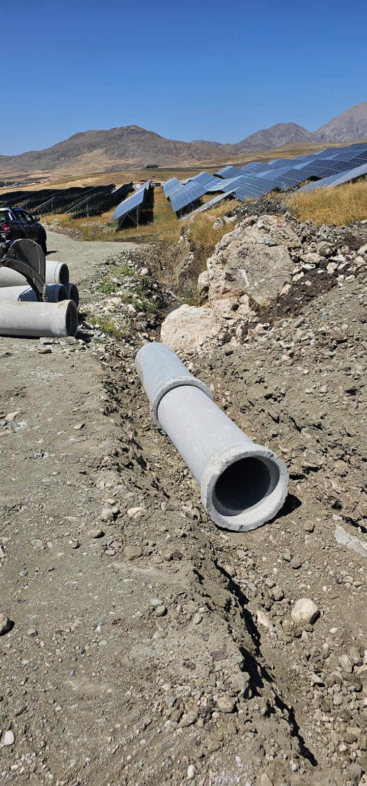 Eleşkirt GES Projesi Boru Hattı